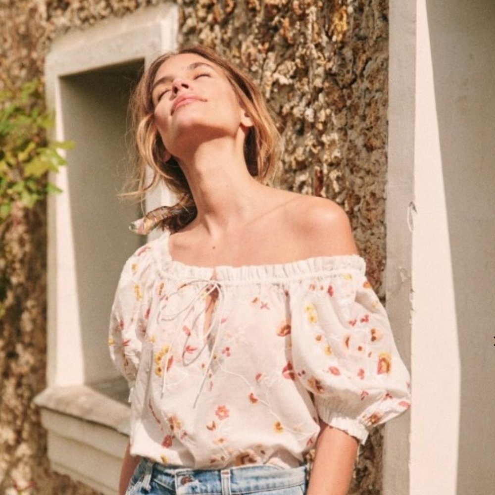 Sezane Gabriella Blouse
